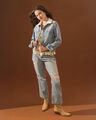 Jeans Cropped Destrucciones,AZUL CIELO