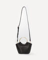 Bolso Asa Met&aacute;lica,NEGRO