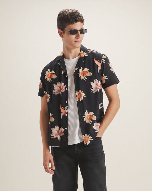 Camisa Tropical Flores