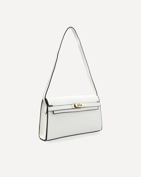 Bolso Beige Baguette