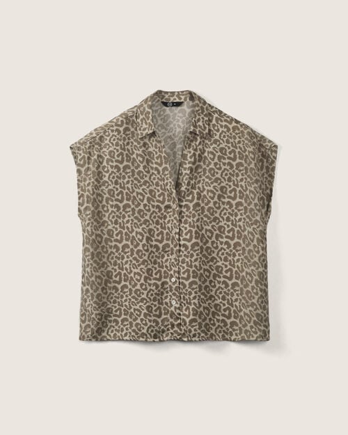 Camisa Dise&ntilde;o Animal Print
