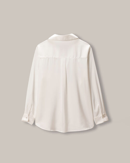 Camisa Manga Larga Blanca