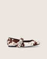 Zapato Plano Animal Print,CAFE