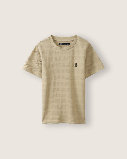 Playera Manga Corta Café