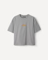 Playera Oversize Gris,GRIS CLARO