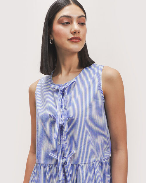 Blusa Estampado De Rayas