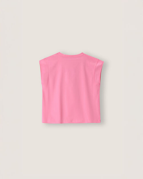 Playera Rosa Manga Corta