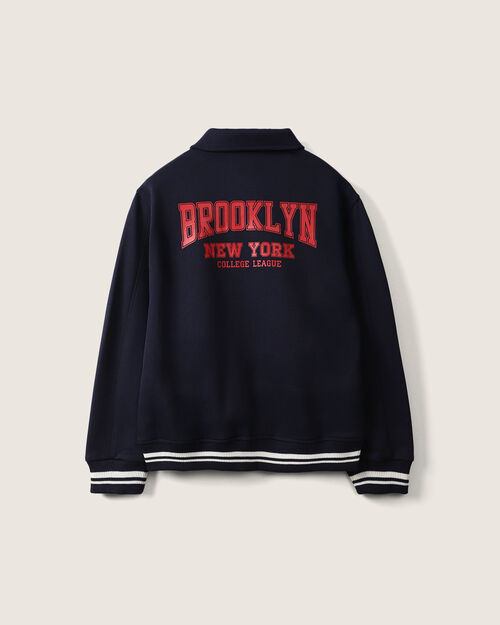 Chamarra Bomber Estampada