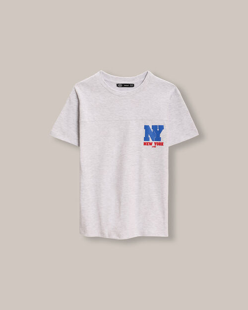 Playera Manga Corta New York