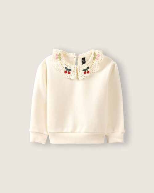 Sudadera Boradado De Cerezas
