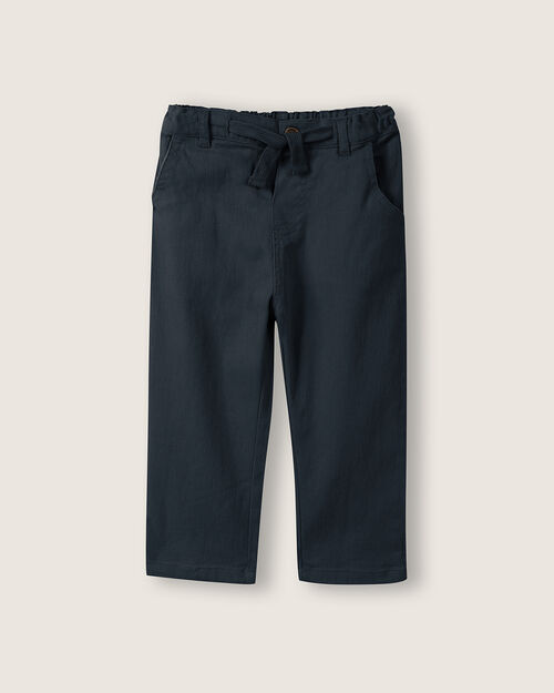 Pantalón Azul Con Jareta