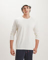 Playera Manga Larga,BLANCO HUESO