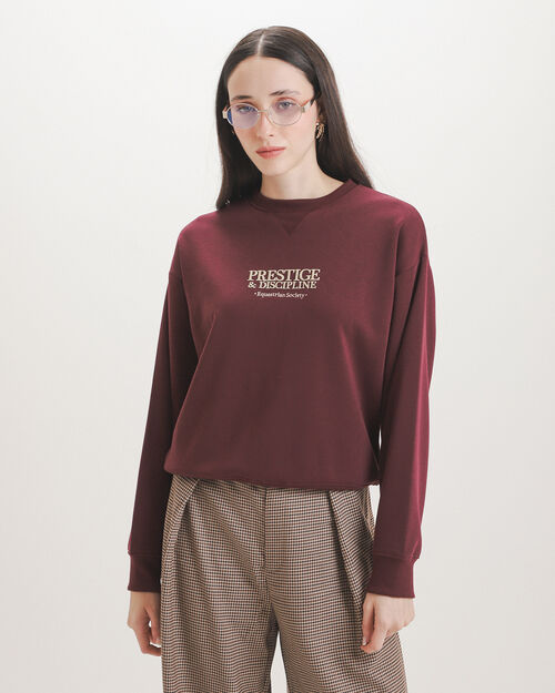 Sudadera Cerrada Estampada