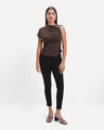 Leggings Negro Botones,NEGRO
