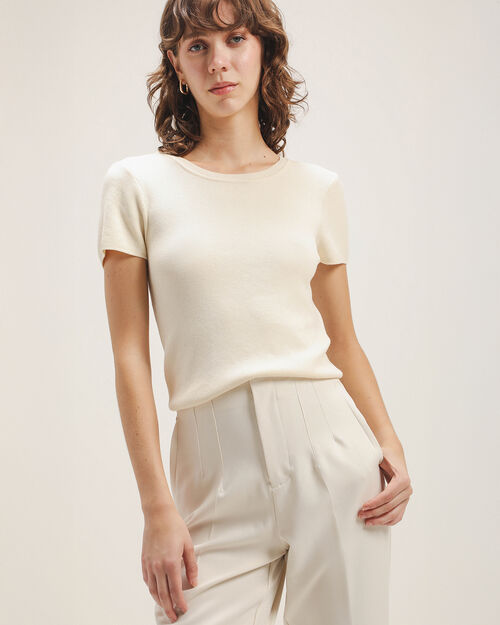 Crop Top Beige