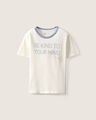 Playera Beige Texto Love,BLANCO P10