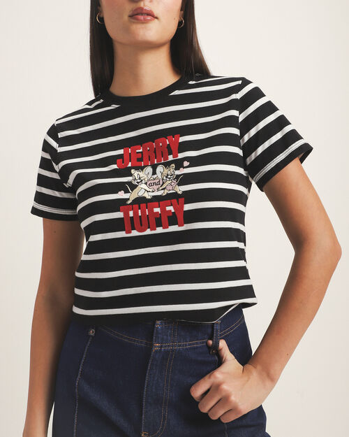 Playera Rayas Tom Y Jerry