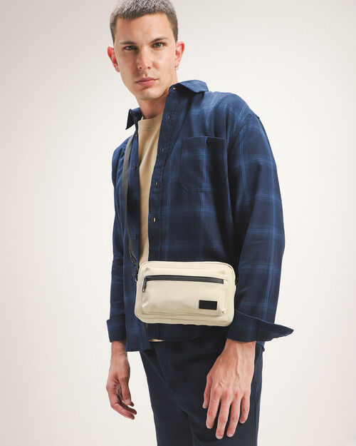 Mensajera Crossbody Beige