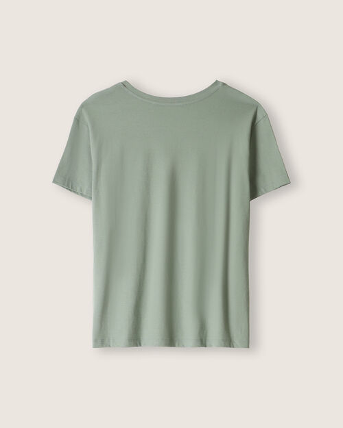Playera Verde Fit Relaxed