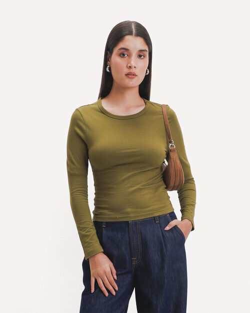 Playera Verde B&aacute;sica
