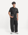 Pantal&oacute;n Negro Baggy,NEGRO