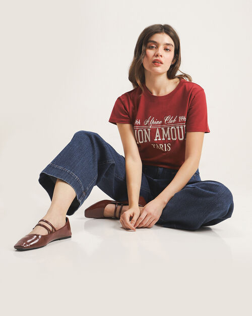 Playera Rojo Dise&ntilde;o