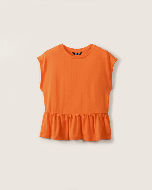 Blusa Peplum Sin Mangas