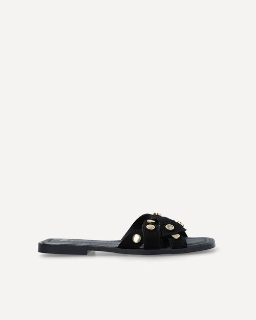 Sandalias Planas Studs