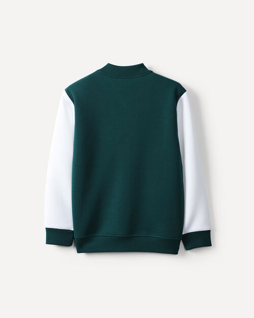 Sudadera Relaxed Botones