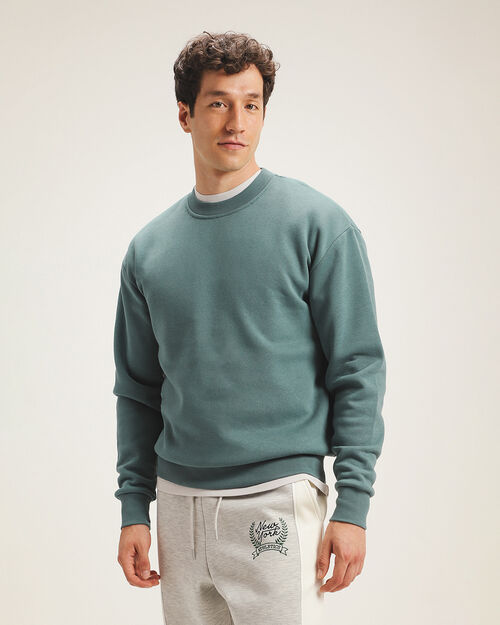 Sudadera Verde Básica