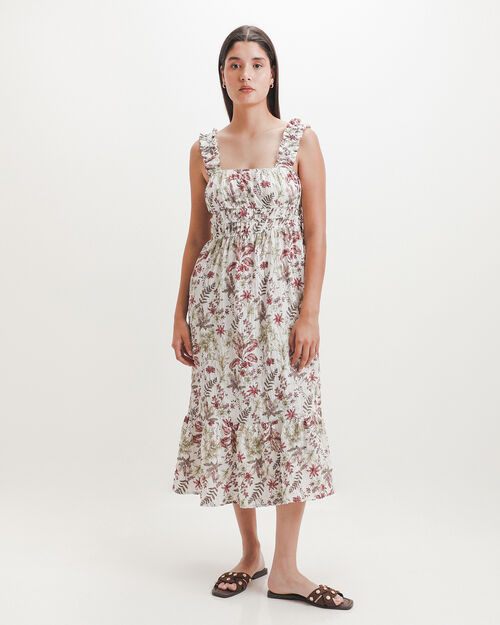 Vestido Estampado Flores