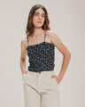 Blusa Tirantes Azul,AZUL MARINO