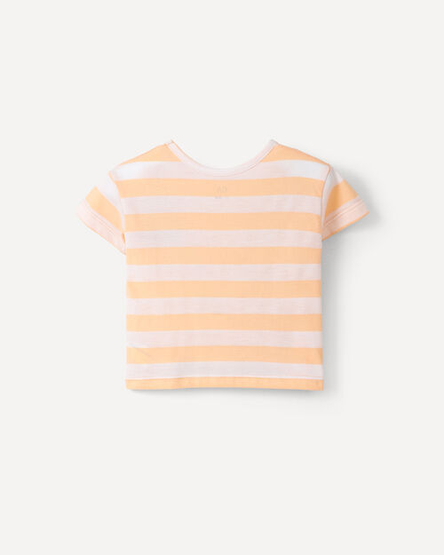 Playera Boxy Rayas