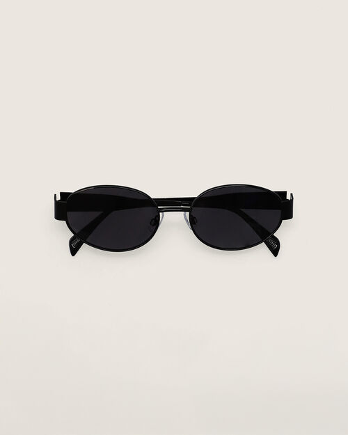 Lentes Negros Ovalados