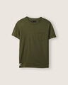 Playera Negra Manga Corta,OLIVO