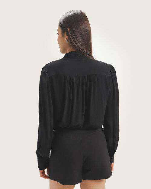 Camisa Manga Larga Negra