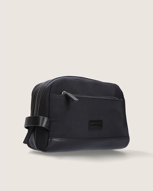 Neceser Negro Con Bolsa