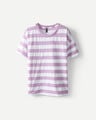 Playera Rayas Lila,LILA