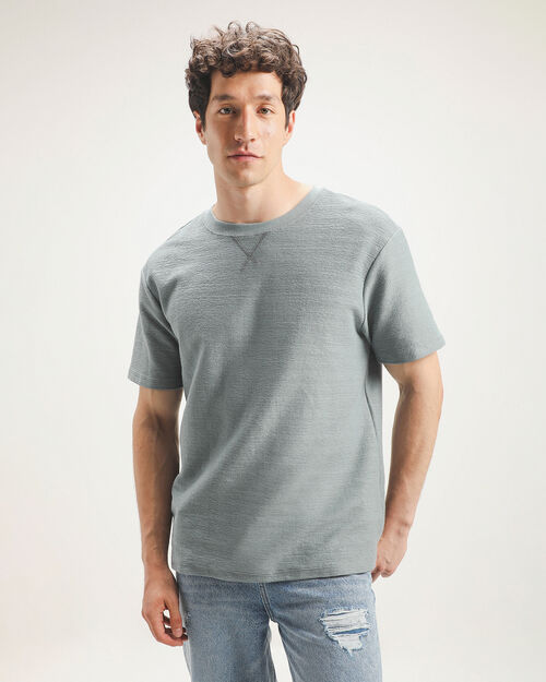 Playera Relaxed Azul