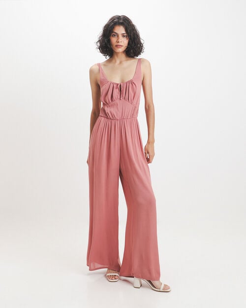 Jumpsuit Rosa Tirantes