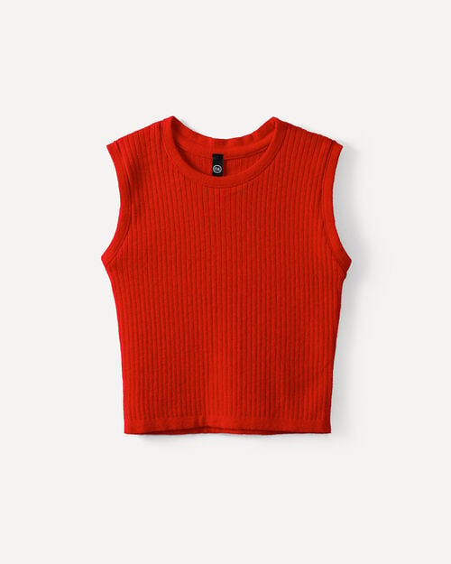 Tank Top Acanalado