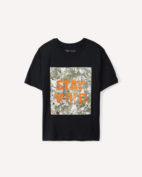 Playera Relaxed Estampada