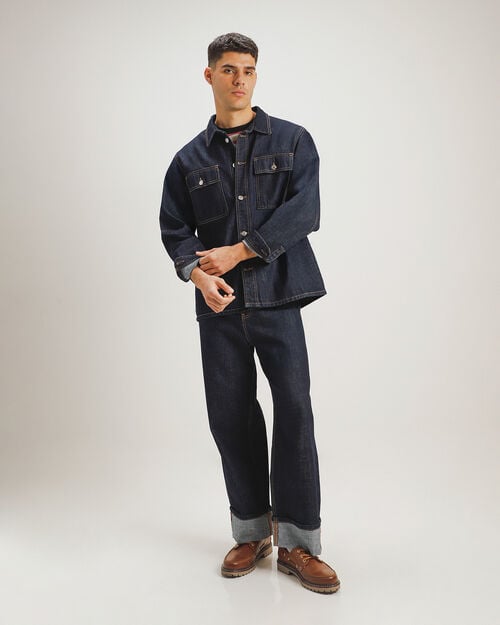 Sobrecamisa Mezclilla Azul