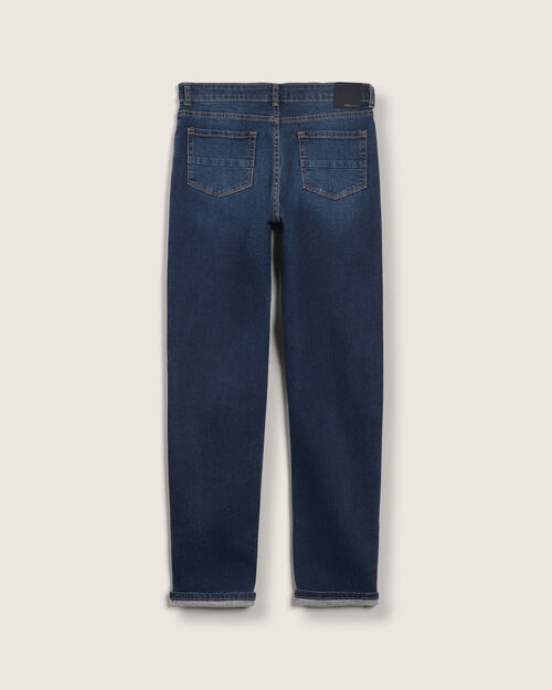 Jeans Fit Slim Azul Marino
