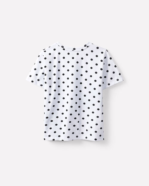 Playera Estampado Lunares