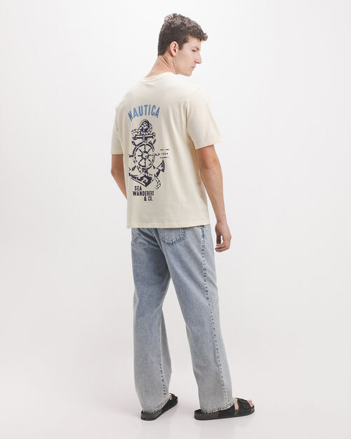Playera Beige Dise&ntilde;o