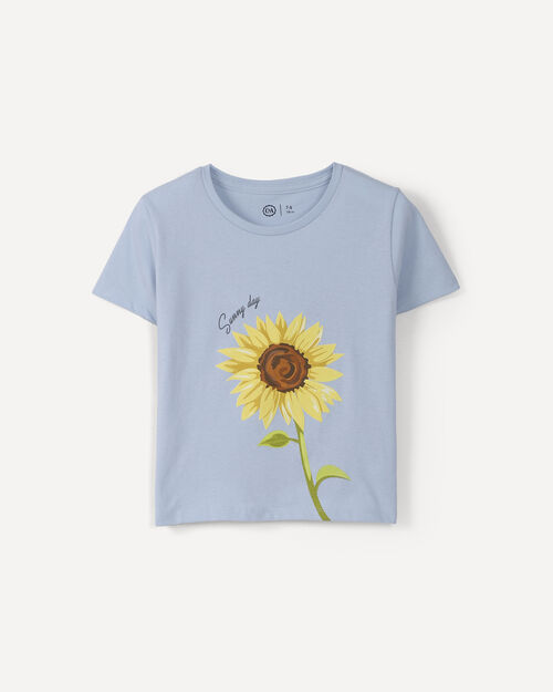 Playera Dise&ntilde;o Girasol