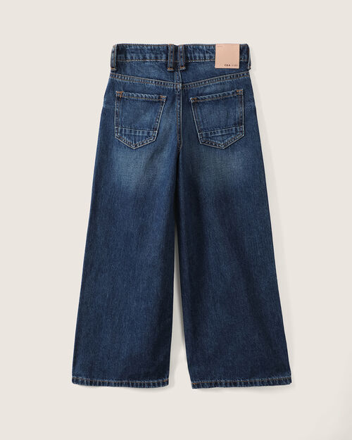 Jeans Wide Leg Marino