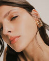 Set Aretes Multicolor,DORADO