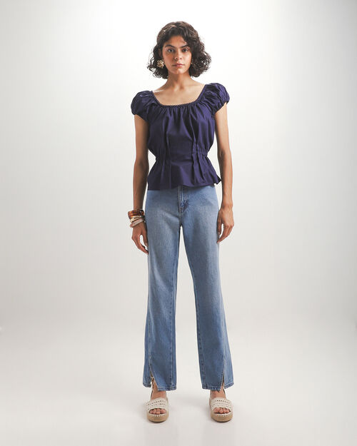 Jeans Straight Cortes